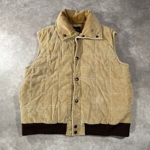80’s 90’s Sportswell by Country Touch Tan Corduroy Vest